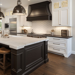 Gabinetes de Cocina Modulares de Diseño Moderno Personalizados de Alta Gama con <span class=keywords><strong>Isla</strong></span> <span class=keywords><strong>Negra</strong></span> - Product Image 3