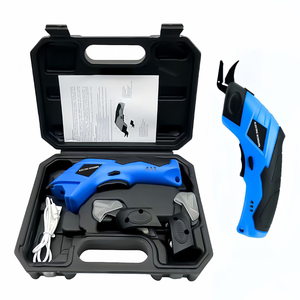 Rechargeable Cordless Electric Fabric Scissors Lithium Battery Powered Tailor Cutting Shears for Cloth <b>Leather</b> Cardboard - Product Image 3