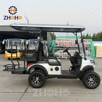 Voiture de golf chinoise à prix compétitif, voiture de golf pour les Émirats arabes unis, voiture de golf pour terrain de golf, modèle 4 places