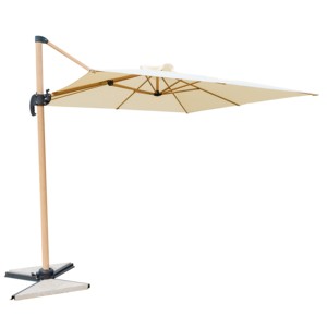 Sombrilla Cantilever para jardín, muebles de exterior, doble dosel, gran Parasol, 2,5x2,5 M, para <span class=keywords><strong>Patio</strong></span>, Económico - Product Image 1