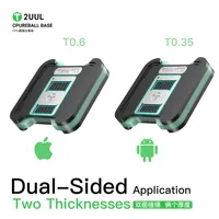 Plateforme de reboulage magnétique double face 2UUL BH17 CPU Reball Base, gabarit CPU 75 pièces/ensemble pour réparation de CPU Android EMMC+RAM