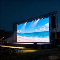 Pantalla LED de Formato Ancho de Alta Resolución P3.91 500*1000mm IP65 con Mecanismo de Liberación Rápida para Alquiler, Ideal para Uso en Ascensores