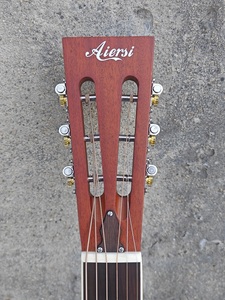 <span class=keywords><strong>Chitarra</strong></span> Risonatore a Cono Singolo Aiersi con Corpo in Ottone Vintage e Fori a Griglia Duolian - Product Image 3
