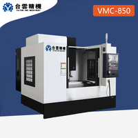 Centro de Mecanizado CNC Vertical VMC850 Duradero con Efecto de Superficie Fina para Piezas de Moldes de Aleación