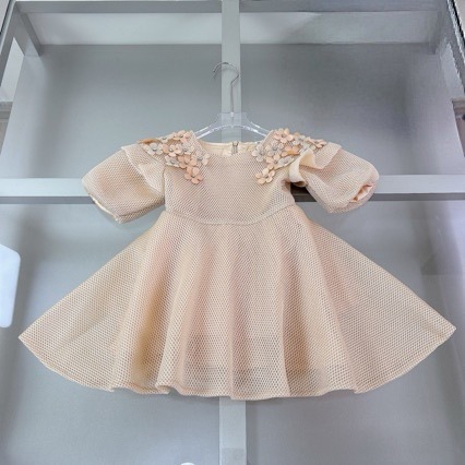 Wholesale Pink Short Chiffon Dress Floral Designs, Wedding-Friendly |  Alibaba.com