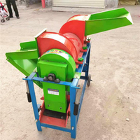 Promotion Exceptionnelle : Batteuse Multifonctionnelle Automatique pour Maïs, Riz et Millet, Moteur Diesel/Essence/Électrique, Égraineuse à Grains