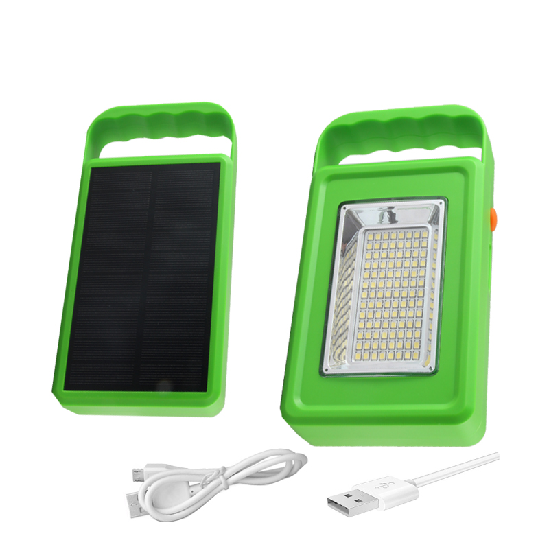 Unique design indoor outdoor solar emergency light mobile rechargeable power bank powerbank with solar panel