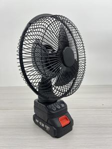 Ventilateur de refroidissement électrique rechargeable à moteur DC, en plastique, à commande mécanique, 3 pales, pour maison, voiture, camping-car, extérieur, hôtel - Product Image 2