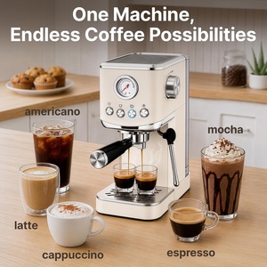 เครื่องชงกาแฟกึ่งอัตโนมัติ ดีไซน์เรียบง่าย ทันสมัย บรรยากาศหรูหรา - Product Image 3