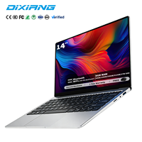 Laptop Leggero 14 Pollici con Intel N3350, Windows 11 Pro, SSD, 6GB RAM, 64GB Memoria, Tastiera Layout US - Nuovo, Liquidazione Inventario