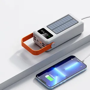 Solar mobile power 20000mAh compass mobile phone solar charging treasure