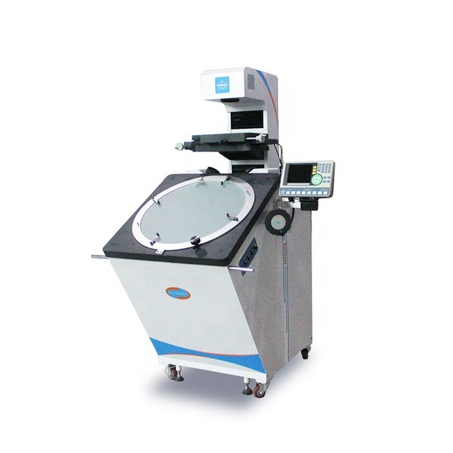 CPJ-6020V Floor Type Profile Projector Optical Linear Compensation Contour Inspection Tester Digital Optical Profile Projector