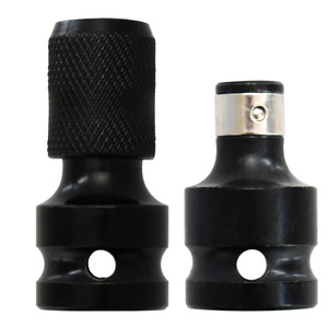 Adaptateur télescopique de qualité professionnelle pour clé à chocs électrique 1/2 à 1/4, avec cœur d'engrenage en acier au carbone - Product Image 1