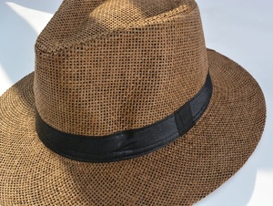 Casquette Visor d'été Très Vendue <span class=keywords><strong>Chapeau</strong></span> Homme Couleur Unie <span class=keywords><strong>Chapeau</strong></span> Panama en <span class=keywords><strong>Paille</strong></span> <span class=keywords><strong>Chapeau</strong></span> Fedora Simple Plage Voyage Taille - Product Image 4