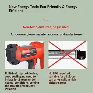 Chiodatrice Elettrica Multifunzione NAILTASK Ufficiale con <span class=keywords><strong>Batteria</strong></span> al Litio, Nuovo Modello King Kong DCCN90S2 5.0Ah, Colore Nero - Product Image 5