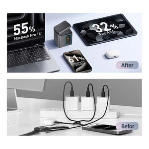 Cargador Inalámbrico Magnético Plegable OEM de 105W, 15W, 5W con Luz LED, Cargador Combinado 6 en 1, Torre de Carga con 3 Puertos USB Tipo C Magnéticos para <span class=keywords><strong>iPhone</strong></span> - Product Image 4