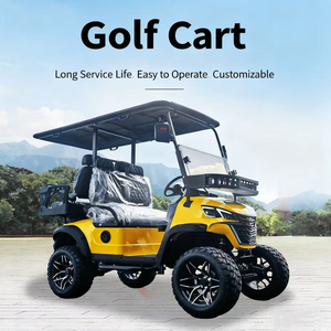 Voiture de golf homologuée CE 4 places <span class=keywords><strong>6</strong></span> places 72V tout-terrain avec pneus tout-terrain pour le désert, le camping et le safari - Product Image 6