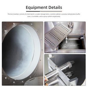 Testeur de pulvérisation d'eau IPX5 IPX6, machine de test haute précision, IEC60529 ISO20653, garantie 1 an - Product Image 4