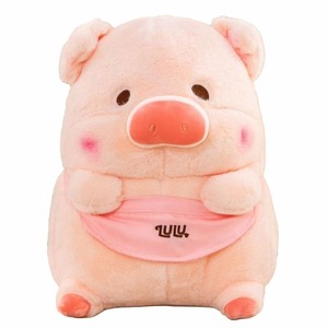 Lindo Peluche de Cerdo Lulu, Muñeco de Peluche con Relleno de Algodón PP Súper Suave, Alivia el Estrés, Cerdo Guloso, Regalo de Cumpleaños - Product Image 5