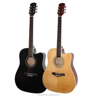Gitarren Akustik gitarre China zum Verkauf 6 Saiten 41 Zoll D Körper OEM Fichte Furnier Hochwertige Gitarre