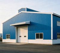 Estructura de Acero Estándar ASTM, Almacén Prefabricado, Taller Industrial Aislado, Resistente al Viento, Personalizado para el Mercado de América del Norte