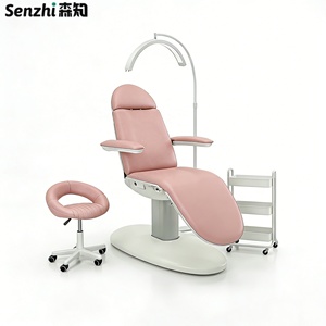 Fauteuil de soin électrique réglable noir à 3 moteurs pour dentisterie, tatouage, esthétique, massage et soins du visage, idéal pour salon de beauté - Product Image 5