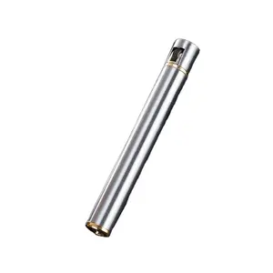 2024 Rechargeable Long Cigarette Lighter,mini Fashionable Colorful Gas Cigarette Lighter Metal Thin Strip Gas Simple Minimalist