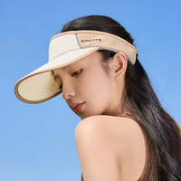Gorra Deportiva Transpirable con Bloques de Color para Exteriores, Unisex, Protección Solar para Correr en Verano, Visera para Parejas