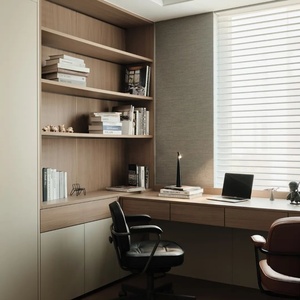 <span class=keywords><strong>Armoire</strong></span> de chambre moderne <span class=keywords><strong>en</strong></span> bois massif sur mesure pour villa et appartement - Poignées métalliques écologiques, portes à charnières, garantie 5 ans, direct usine - Product Image 5