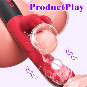 Libo Passion أرنب الكبار هزاز الإناث هزة الجماع التدفئة المهبل دسار مربع قطعة أثرية للنساء ألعاب الجنس الاستمناء - Product Image 4