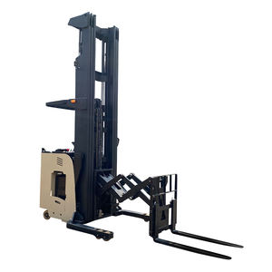 가위 포크 전기 도달 트럭 지게차 스태커 대형 리프트 하이 리치 스태커 기계 - Product Image 3