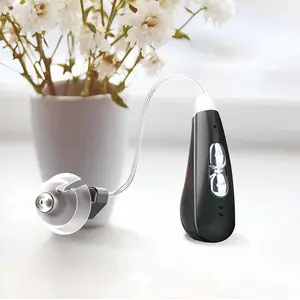 소음 제거 마이크로 BTE OTC 디지털 귀 보청기 장치 사운드 앰프 보청기 판매 가격 보청기