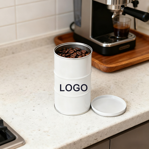 Portapenne e Contenitore per Cancelleria <span class=keywords><strong>in</strong></span> <span class=keywords><strong>Latta</strong></span> Rotonda Personalizzata, Scatola Metallica Creativa a Forma di Barile, Regalo Promozionale - Product Image 6