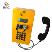 Prison Prison Téléphones Cellulaires Kiosque Public Téléphone Téléphones En Métal Avec Écran LCD Fabricants Pour Hôpital De L'aéroport