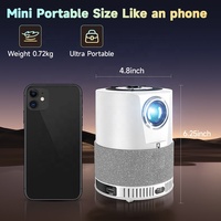 Projecteur portable mini 4K WiFi 5G OEM/ODM avec mise au point automatique, Android 9 et haut-parleurs stéréo HIFI pour la maison, les enfants et les voyages