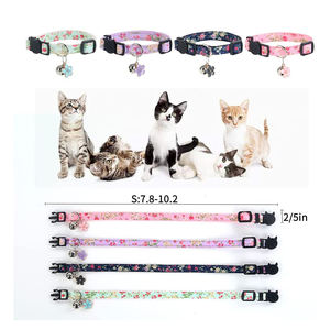 ปลอกคอสัตว์เลี้ยงสำหรับแมวส่วนบุคคลสัตว์เลี้ยงแฟนซีน่ารักนุ่มเสน่ห์คอแมวคอ - Product Image 4
