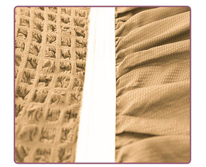 Meilleure vente housse de canapé solide avec volant élastique Logo personnalisé housse de canapé à bulles pour canapé sectionnel pour textile à la maison - Product Image 2