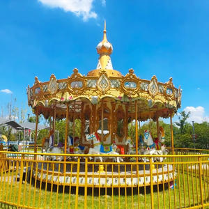 Manèges à cheval Carrousel Balançoire à thème animal Parc de <span class=keywords><strong>carnaval</strong></span> Autres produits d'équipement d'amusement Carrousel pour enfants - Product Image 2