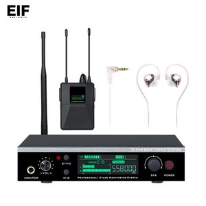 ระบบมอนิเตอร์เสียงสเตอริโอแบบใส่ในหู AC-200 โครงสร้างโลหะ ช่วงความถี่ 553-578MHz รองรับการเชื่อมต่อหลายปลั๊ก - Product Image 1