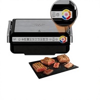 Meilleure vente transfrontalière - Gril électrique tout-en-un 2300W pour steaks, barbecue, four de cuisson et machine à galettes de bœuf
