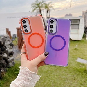 Funda Magnética con Diseño Fluorescente Translúcido Mate para Samsung <span class=keywords><strong>Galaxy</strong></span> A17 A16 A55 A57 S23FE S26, <span class=keywords><strong>Precio</strong></span> de Fábrica - Product Image 5