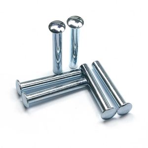Rivet en fer zingué bleu sur mesure, tête ronde semi-creuse, semi-tubulaire, norme ISO, marque Saitong, pour meubles - Product Image 4
