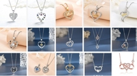 Penjualan Terbaik hadiah baru untuk Hari Ibu Hari Valentine modis perhiasan cincin kalung aksesoris yang paling populer