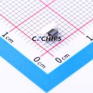 YTS-A002-2 Tactile Switch SMD Switch Single Pole Single Throw Rectangle Button 2.5N Horizontal Mount - Product Image 1