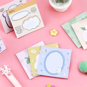 Creative Personality Dialogue Box Combination <b>Journal</b> Sticky Notes Cute Material Adhesive Memo Pads Essential Back-to-School - Product Image 1