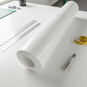 Feuille de PTFE découpée, stable chimiquement et antiadhésive, épaisseur 1-6 mm, pour revêtements anticorrosion - Product Image 1