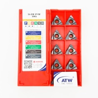 ATW inserts 16ER 19W threaded inserts for CNC Machine Indexable Threading Lathe Holder 16ER threading inserts