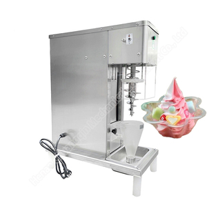 Yogurt Powder Mix Machine Frozen Real Fruit Ice Cream Mixer Stainless Steel Ice Cream Swirl Machine - Product Image 4