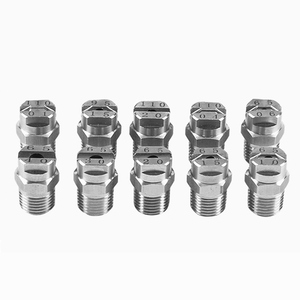 <span class=keywords><strong>Buse</strong></span> <span class=keywords><strong>de</strong></span> lavage <span class=keywords><strong>de</strong></span> voiture en acier inoxydable 304, conique 1/4, haute pression, nettoyage industriel 110 °   <span class=keywords><strong>Buse</strong></span> <span class=keywords><strong>de</strong></span> <span class=keywords><strong>pulvérisation</strong></span> à jet plat - Product Image 2