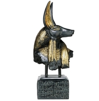 Statue en résine du dieu égyptien ancien Horus, artisanat en résine